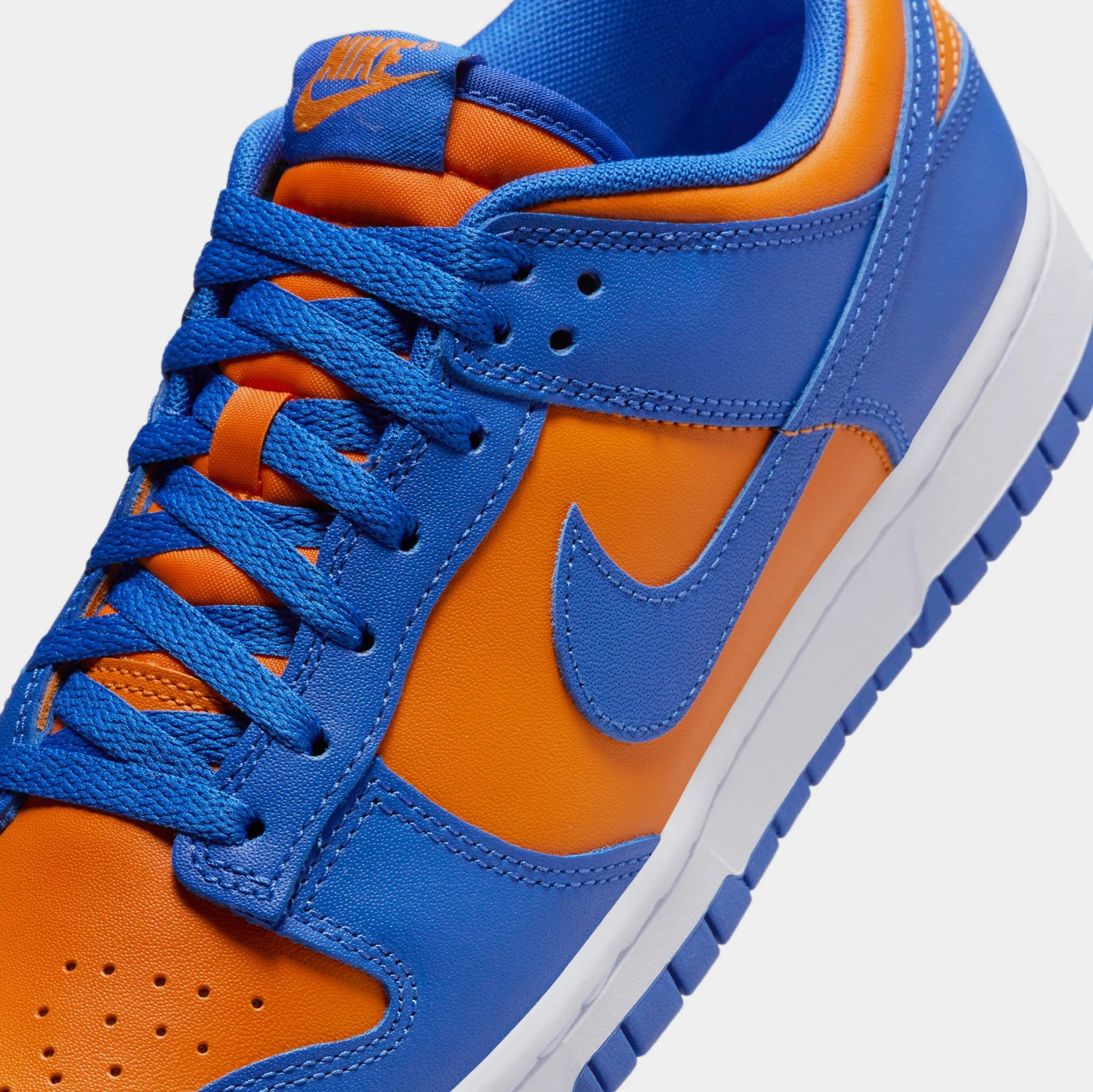 Dunk Low Mens Lifestyle Shoes (Bright Ceramic/Team Royal/University Red )