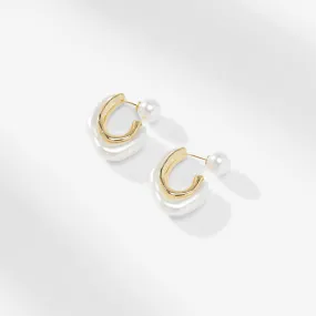 Etel Earrings :: Gold