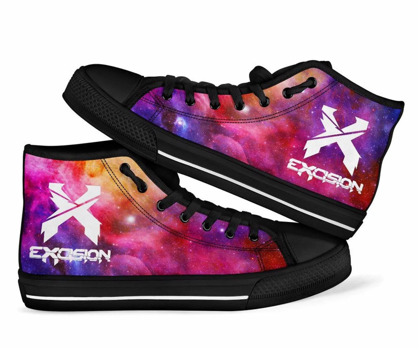 Excision High Top Unisex Festival Sneaker Shoes