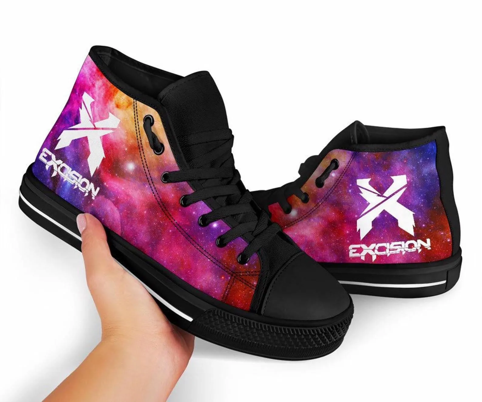 Excision High Top Unisex Festival Sneaker Shoes