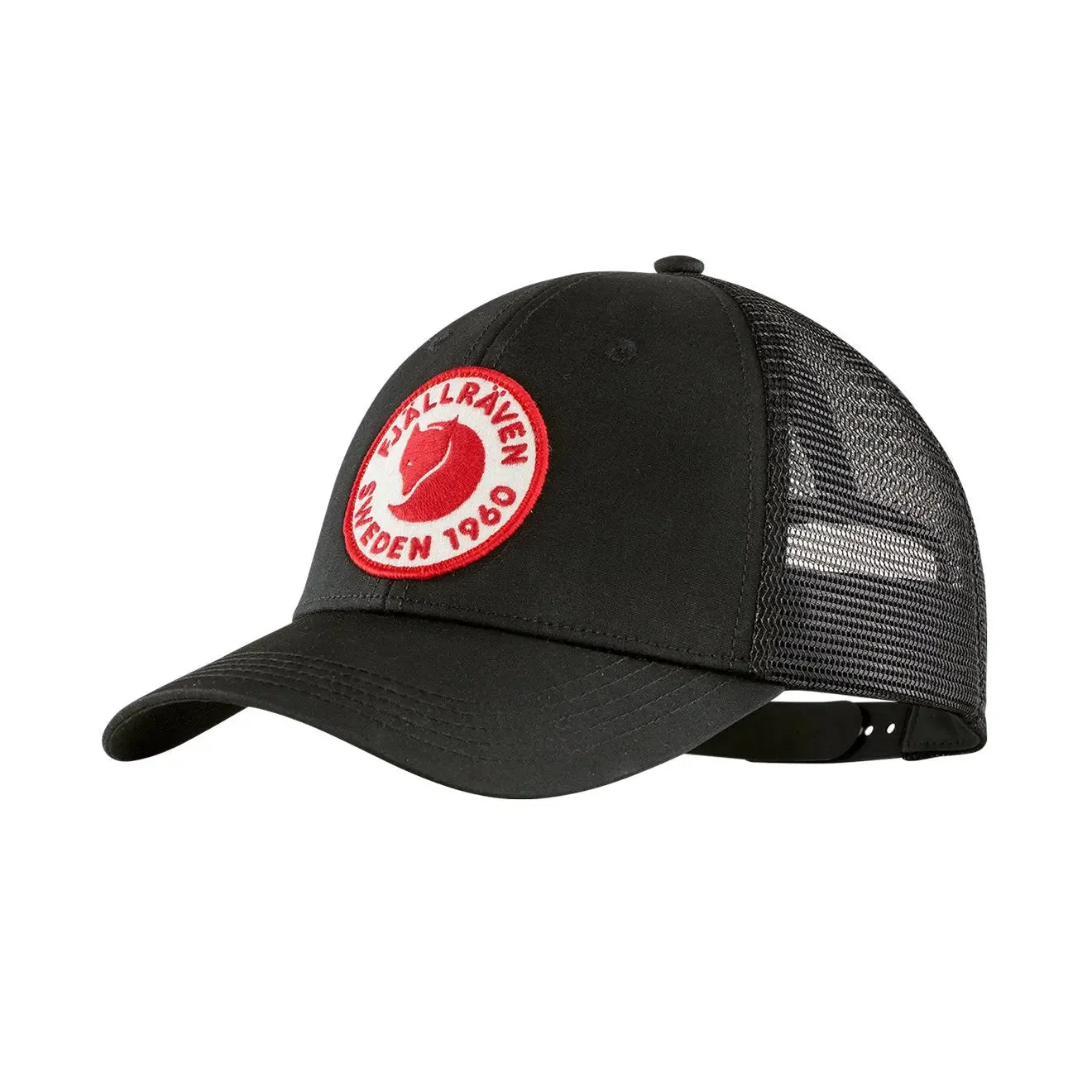 Fjallraven 1960 Logo Langtradarkeps Cap Black