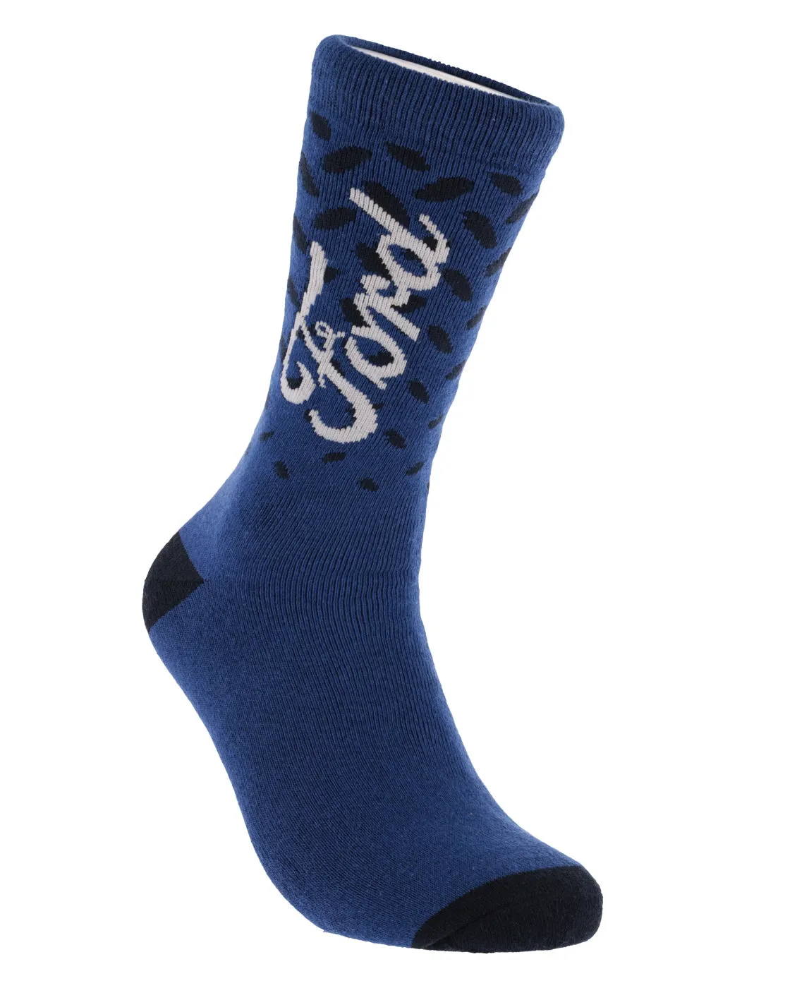 Ford Men's Script Knit Socks