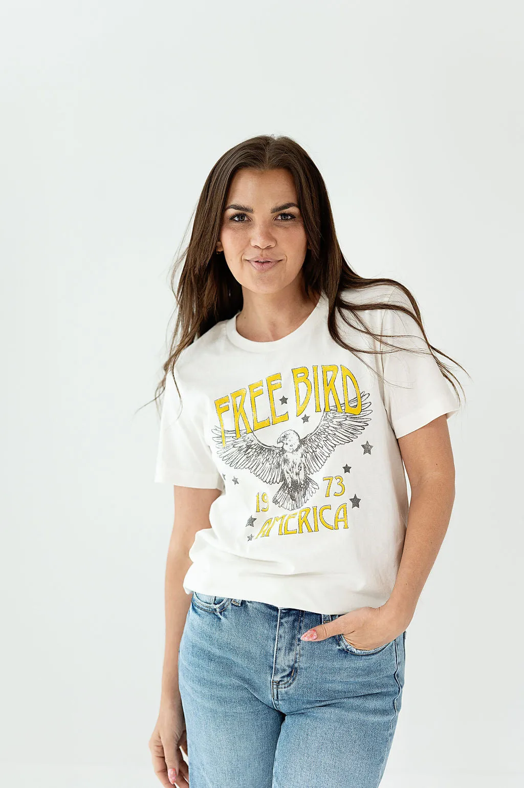 Freebird Graphic Tee Shirt - Size Small Left