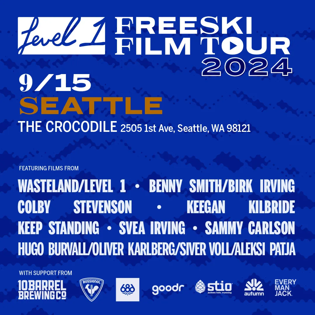 Freeski Film Tour 9/15 SEATTLE