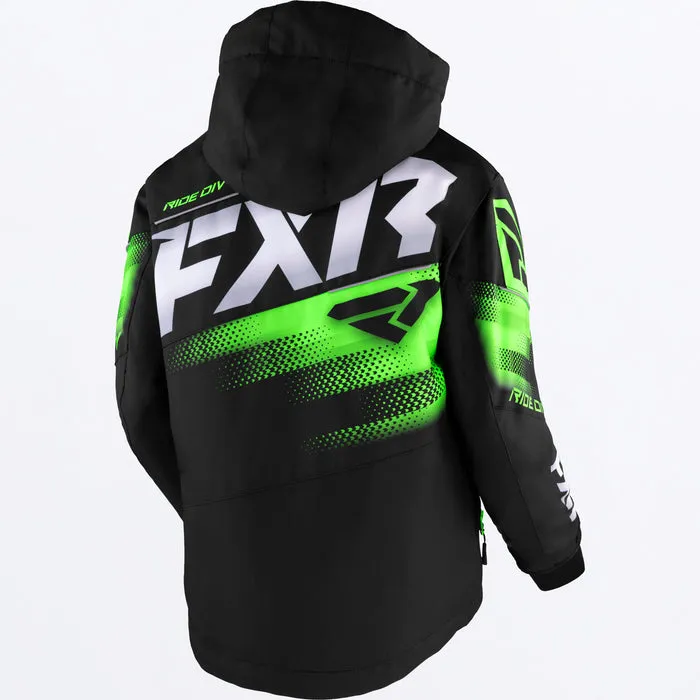 FXR Youth Boost Jacket Black/Lime