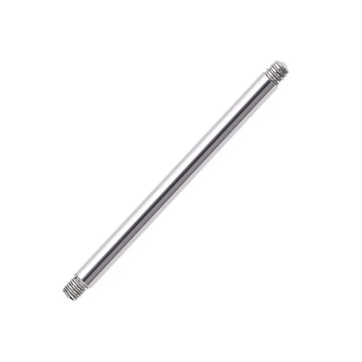 G23 Titanium Externally Threaded Barbell Shaft