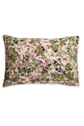 Garden Path Floral Linen Pillowcases