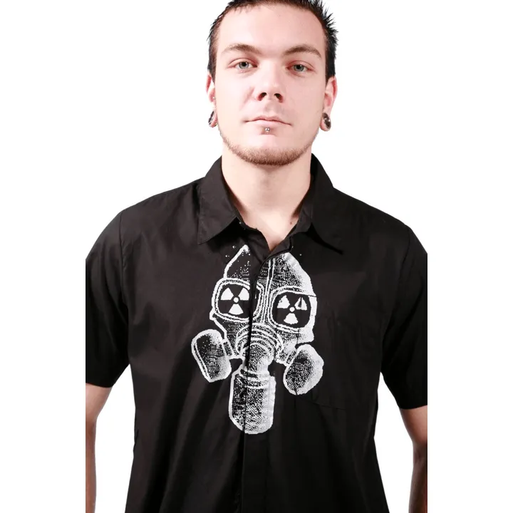 Gas Mask industrial waste shirt