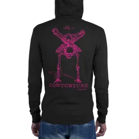 GenderNonSpecific ZIPadeedooda Hoodie: Pinky