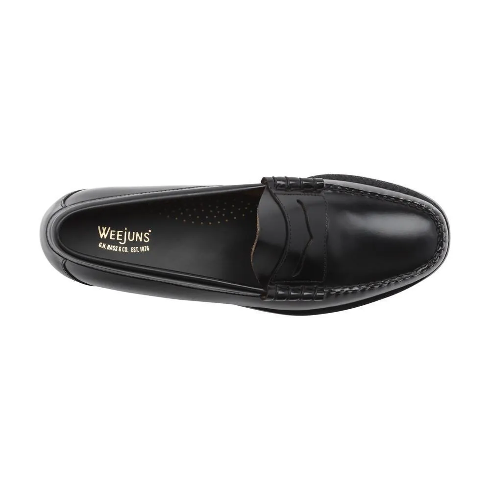 G.H. Bass Men's Larson Weejuns Black Leather