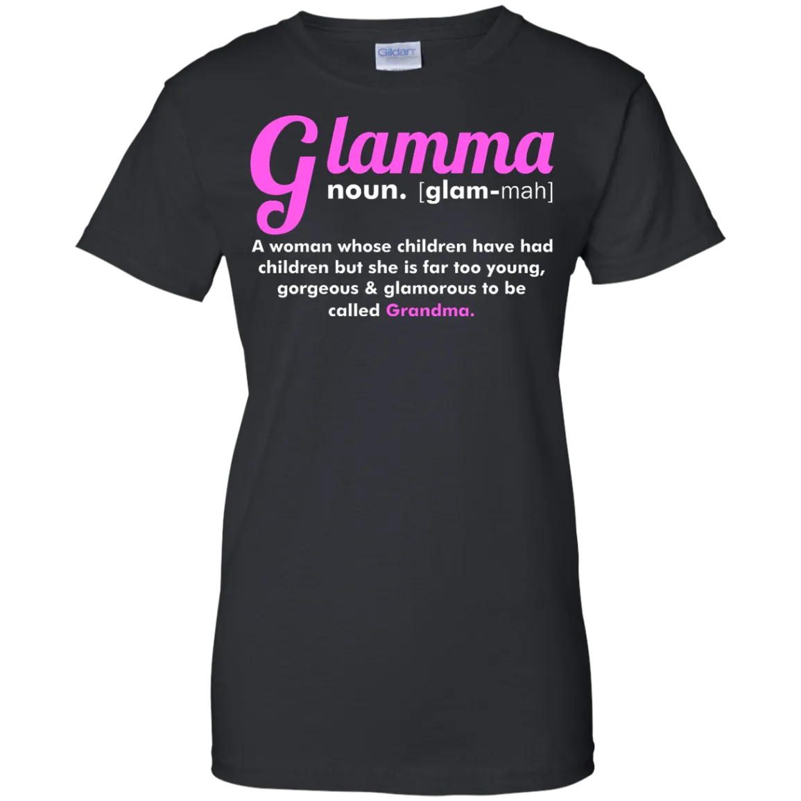 Glamma Noun Definition shirt, sweater, tank