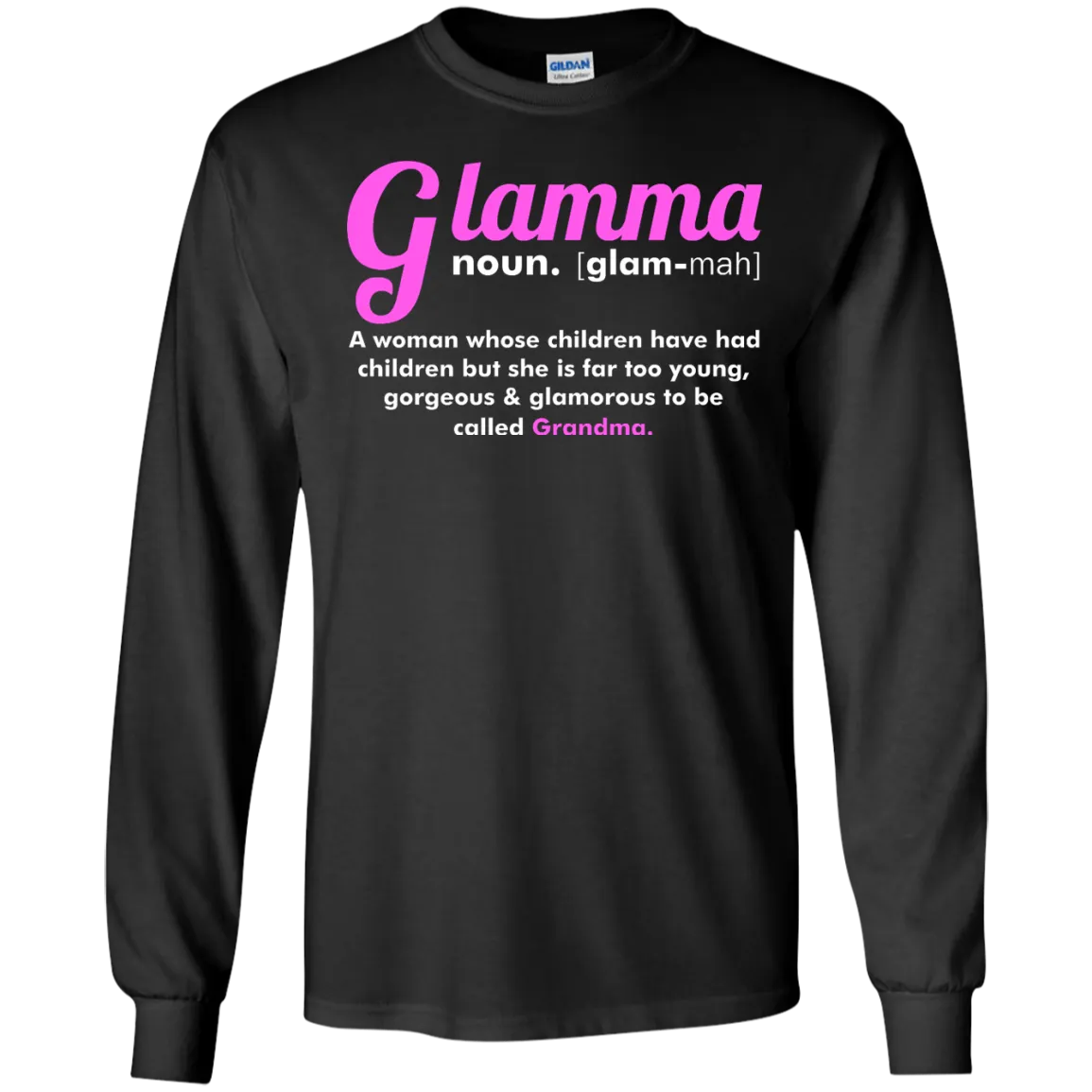 Glamma Noun Definition shirt, sweater, tank