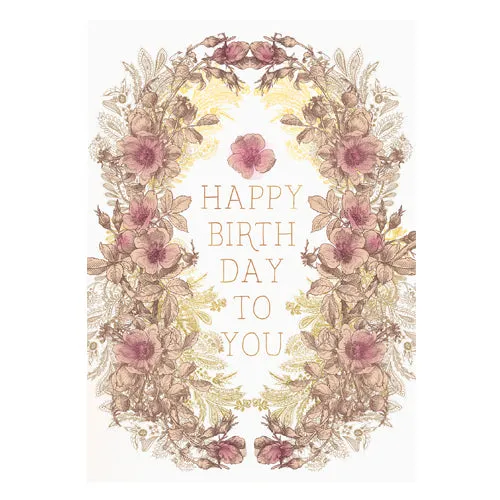 Greeting Card - Happy Birthday