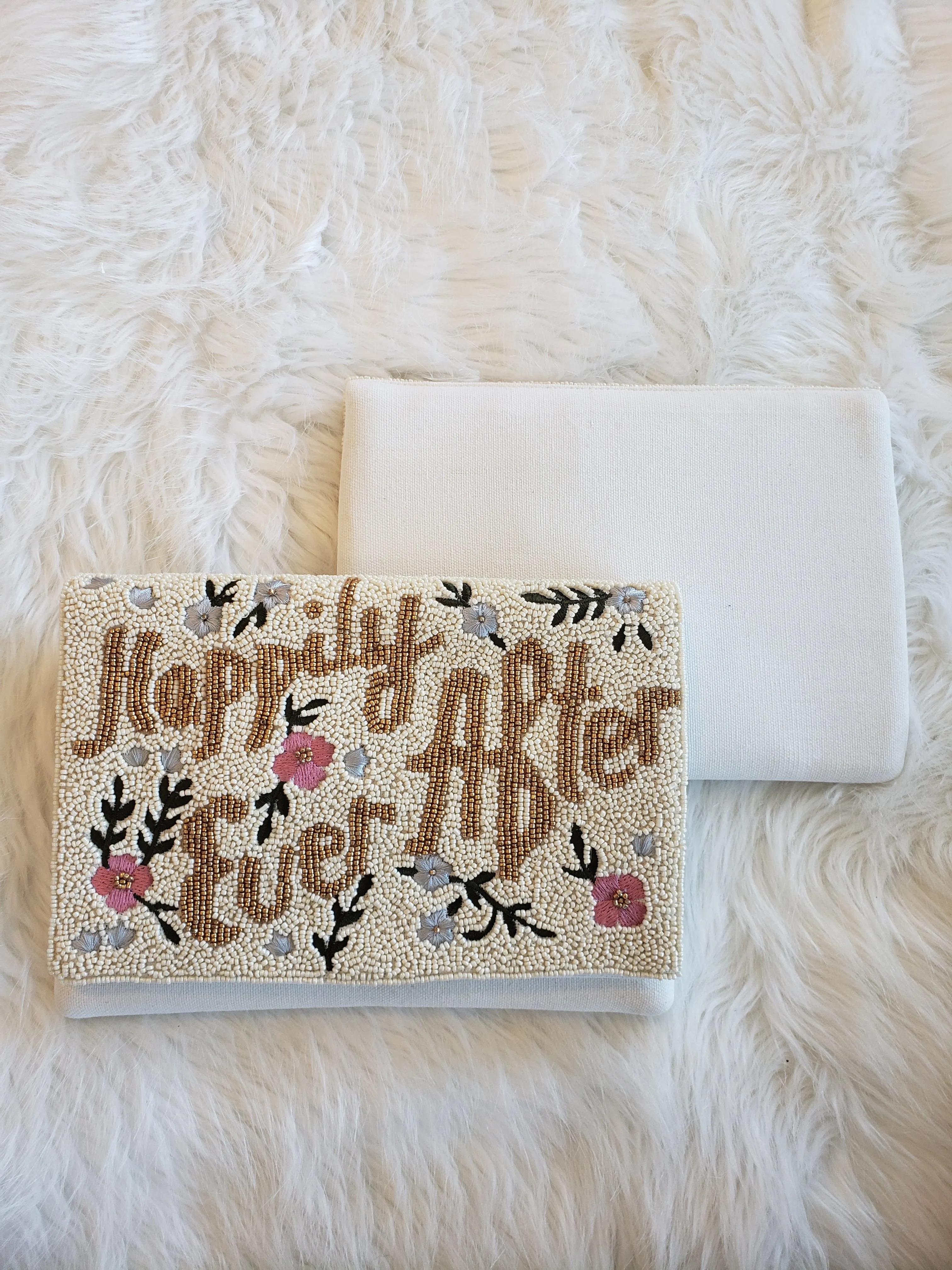 'Happily Ever After' Beaded Crossbody/Clutch