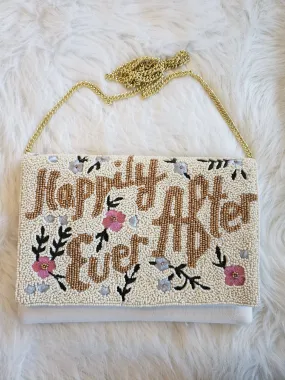 'Happily Ever After' Beaded Crossbody/Clutch