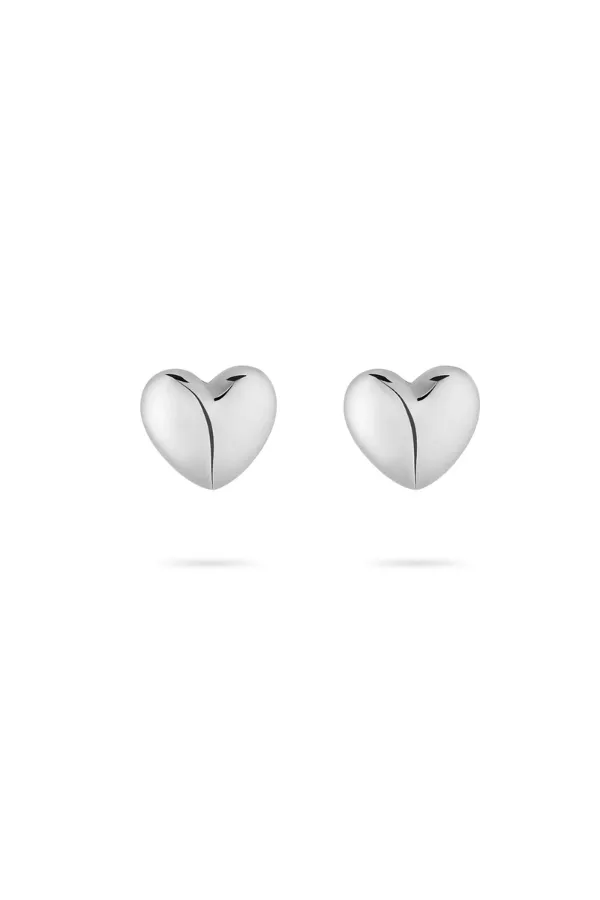 Heidi Stud Earrings Silver