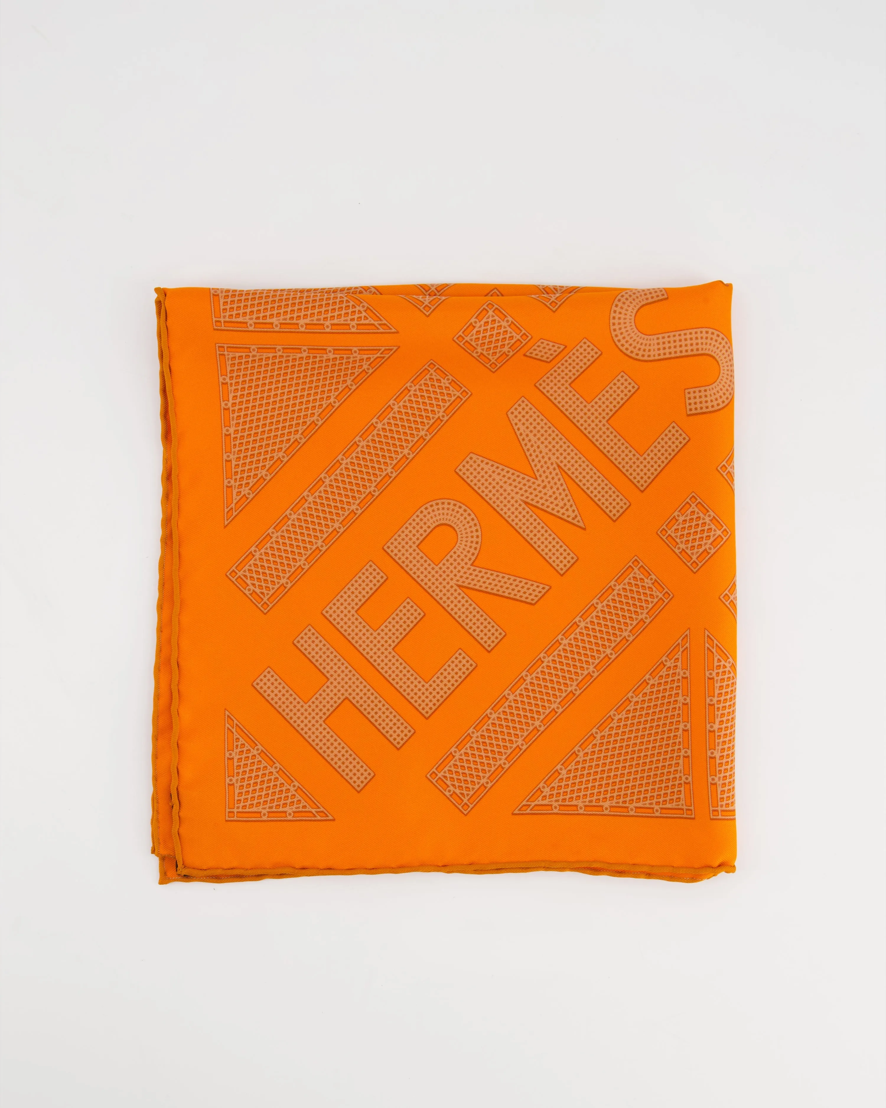 Hermès Printed 40X40 Silk Scarf