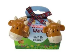 Highland Cow Salt & Pepper