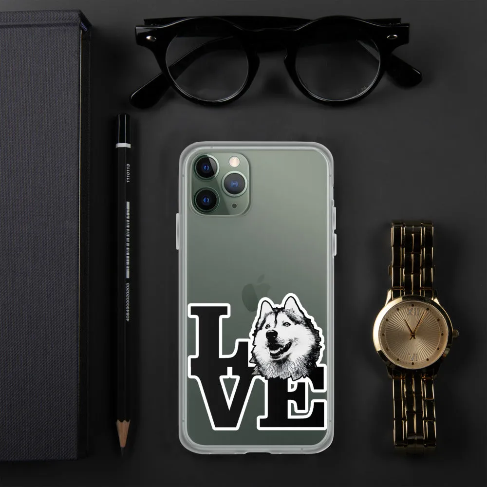 Husky Love iPhone Case