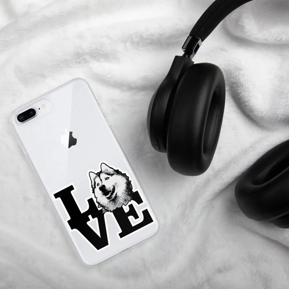 Husky Love iPhone Case