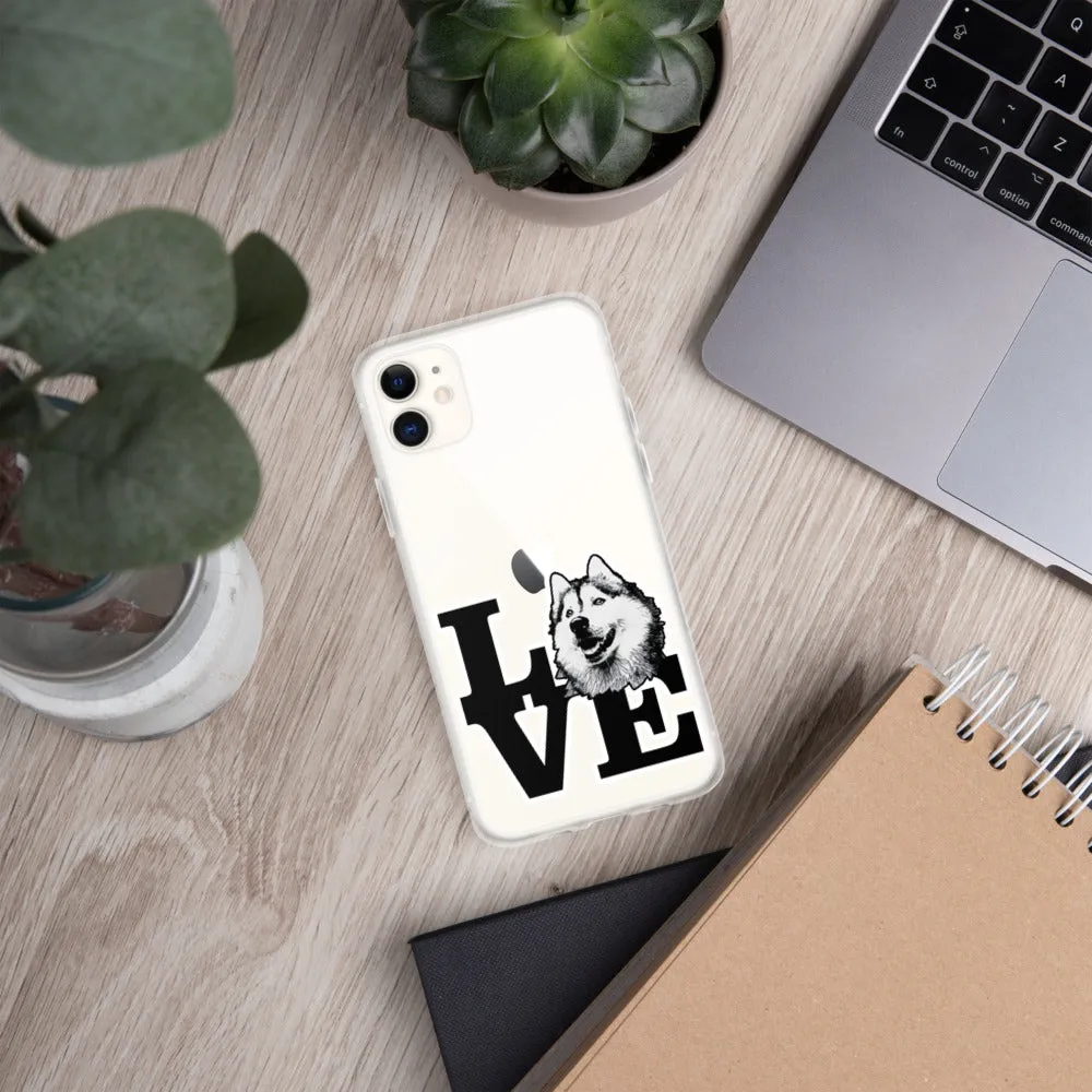 Husky Love iPhone Case