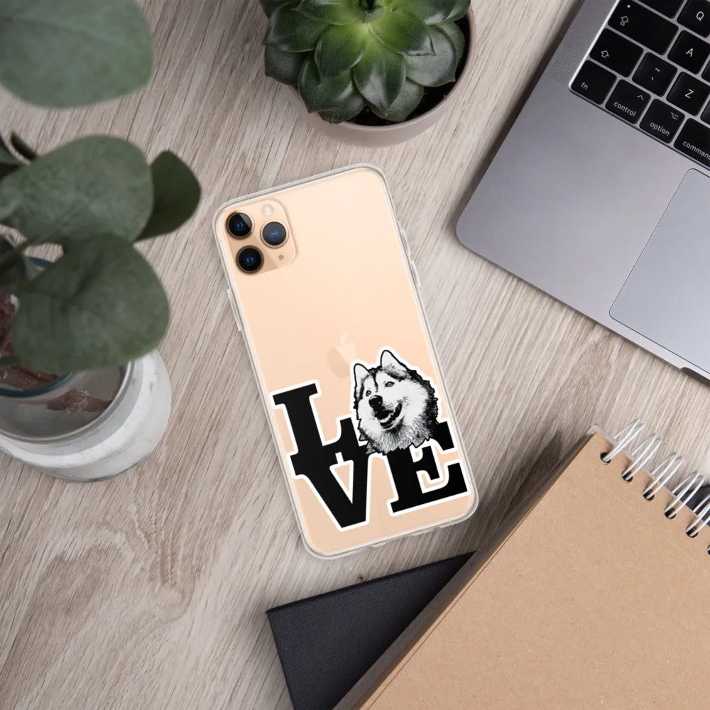 Husky Love iPhone Case