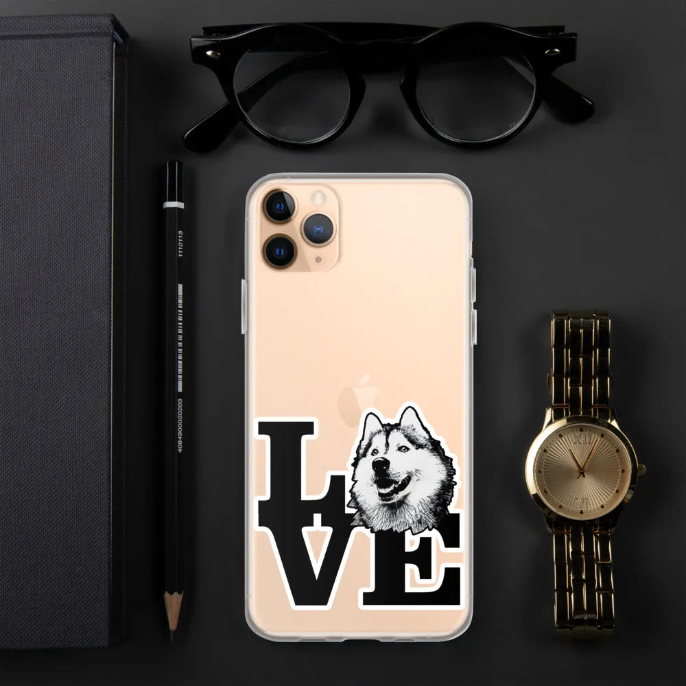 Husky Love iPhone Case