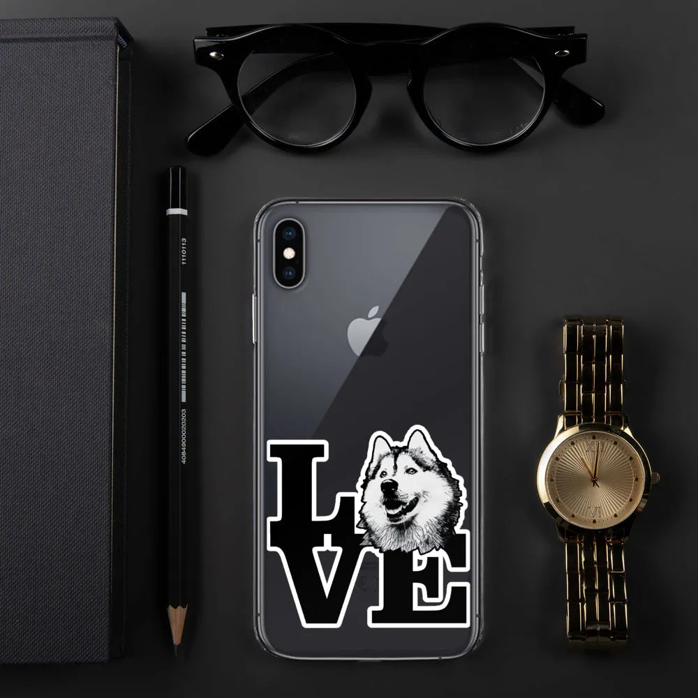 Husky Love iPhone Case