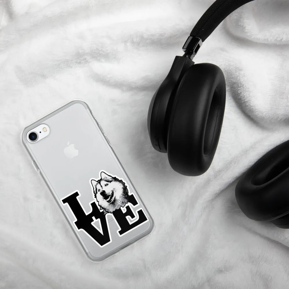 Husky Love iPhone Case