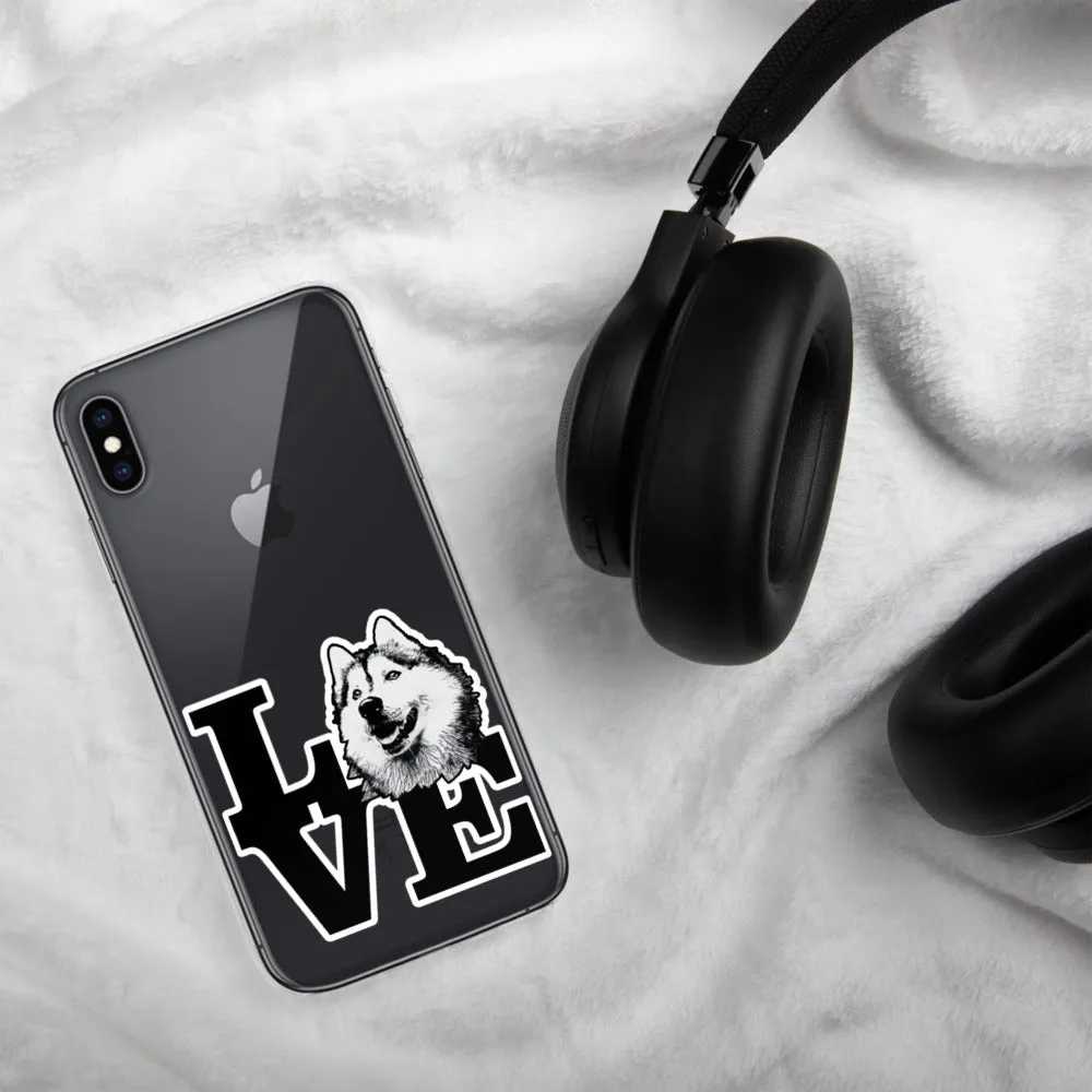 Husky Love iPhone Case