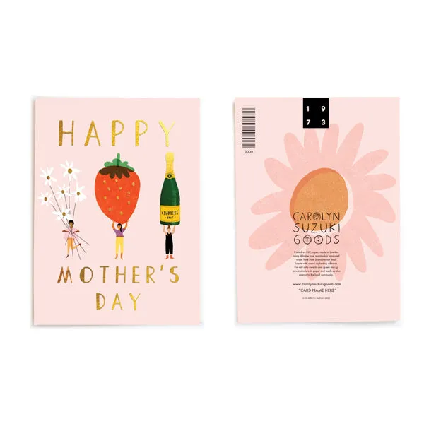 I Want Berries Mother's Day Card