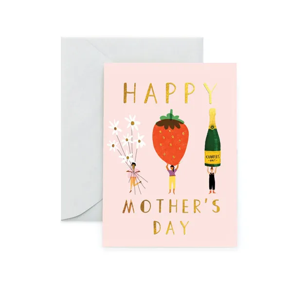 I Want Berries Mother's Day Card