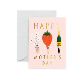 I Want Berries Mother's Day Card