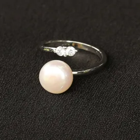 Imeora Fresh Water Pearl Adjustable Ring