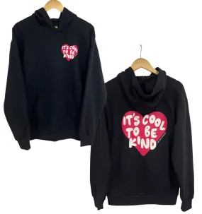 'IT'S COOL TO BE KIND' unisex hoodie - Black