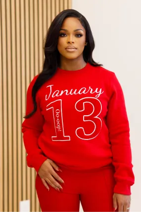 J13 Chenille Sweatshirt