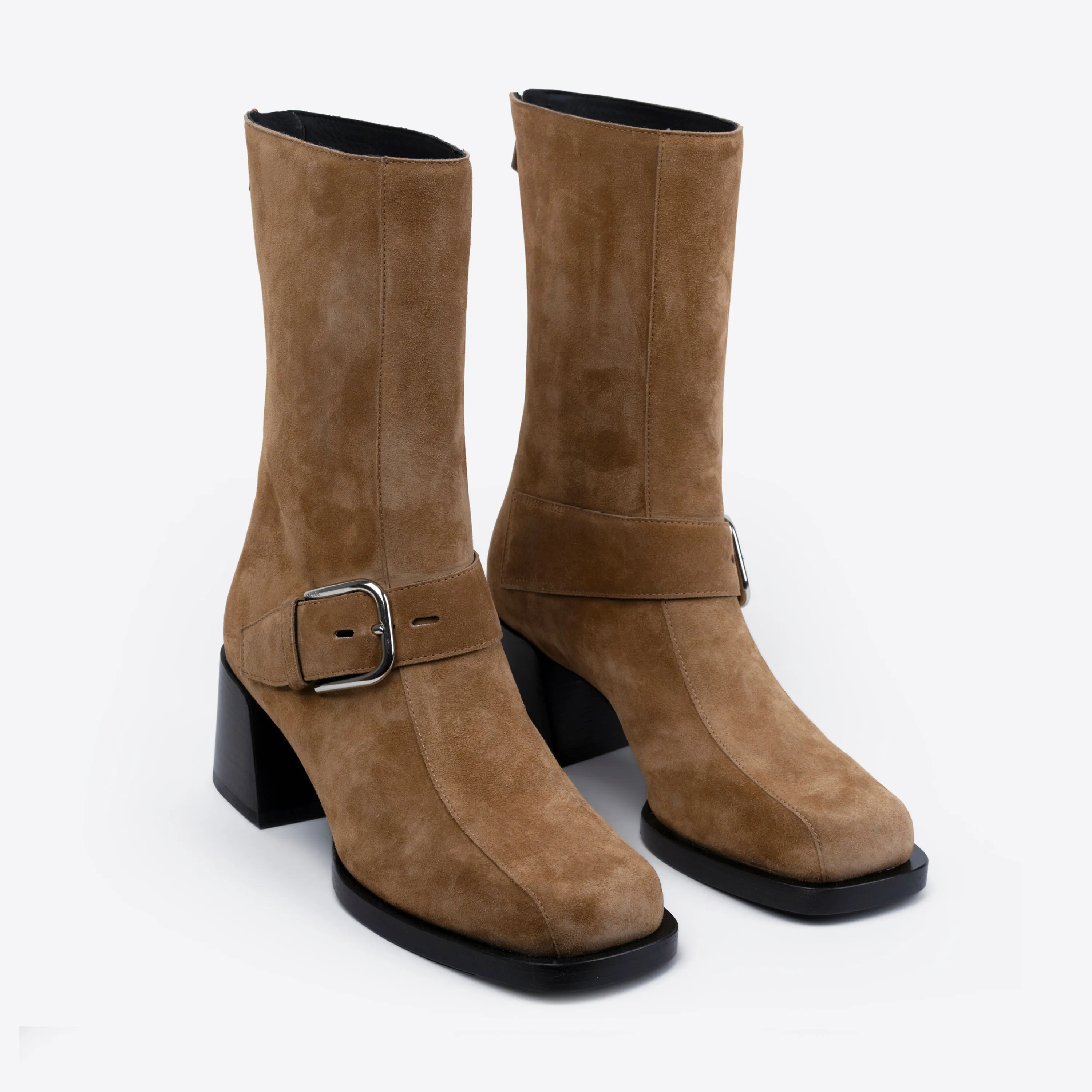 Janis Boot Biscotti Suede