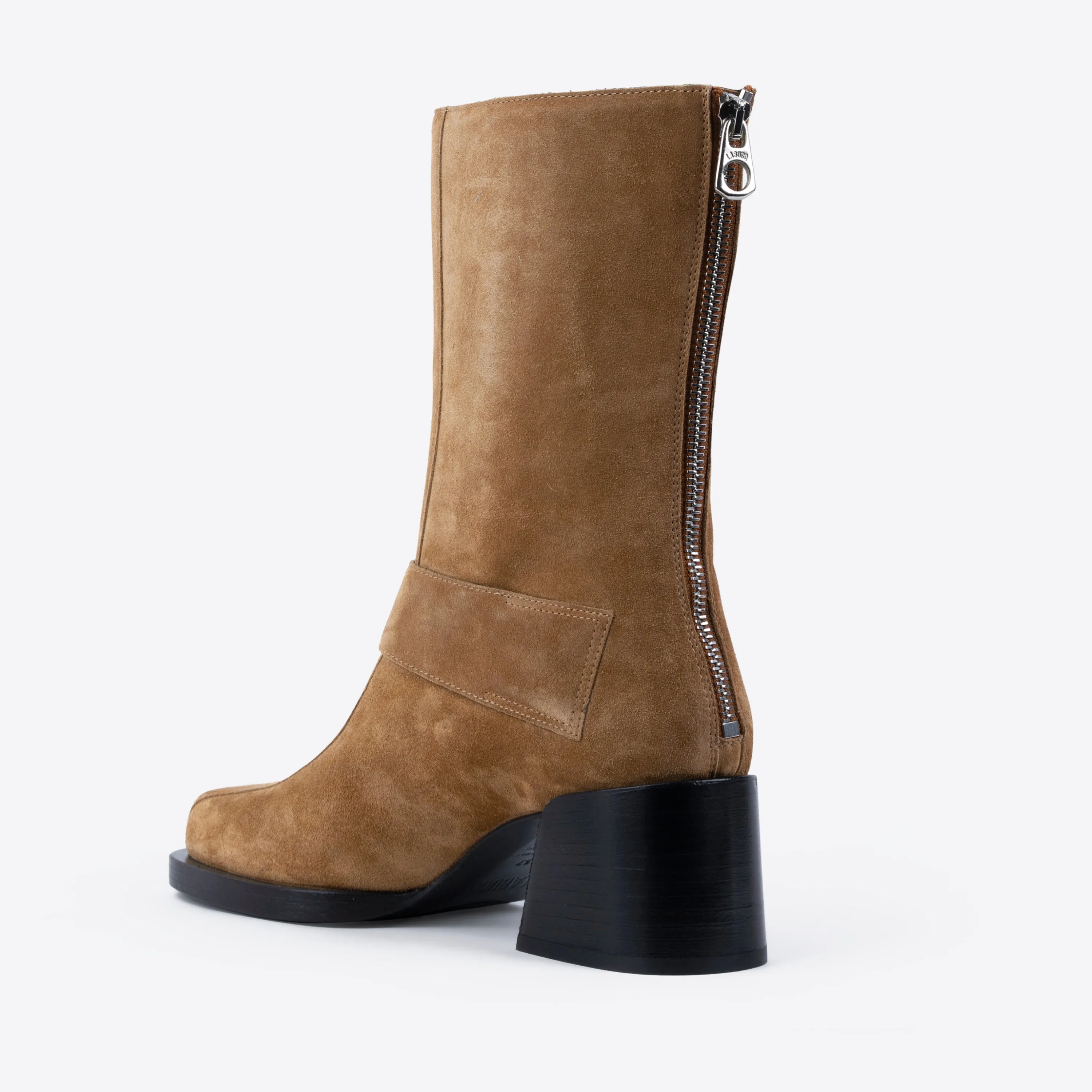 Janis Boot Biscotti Suede