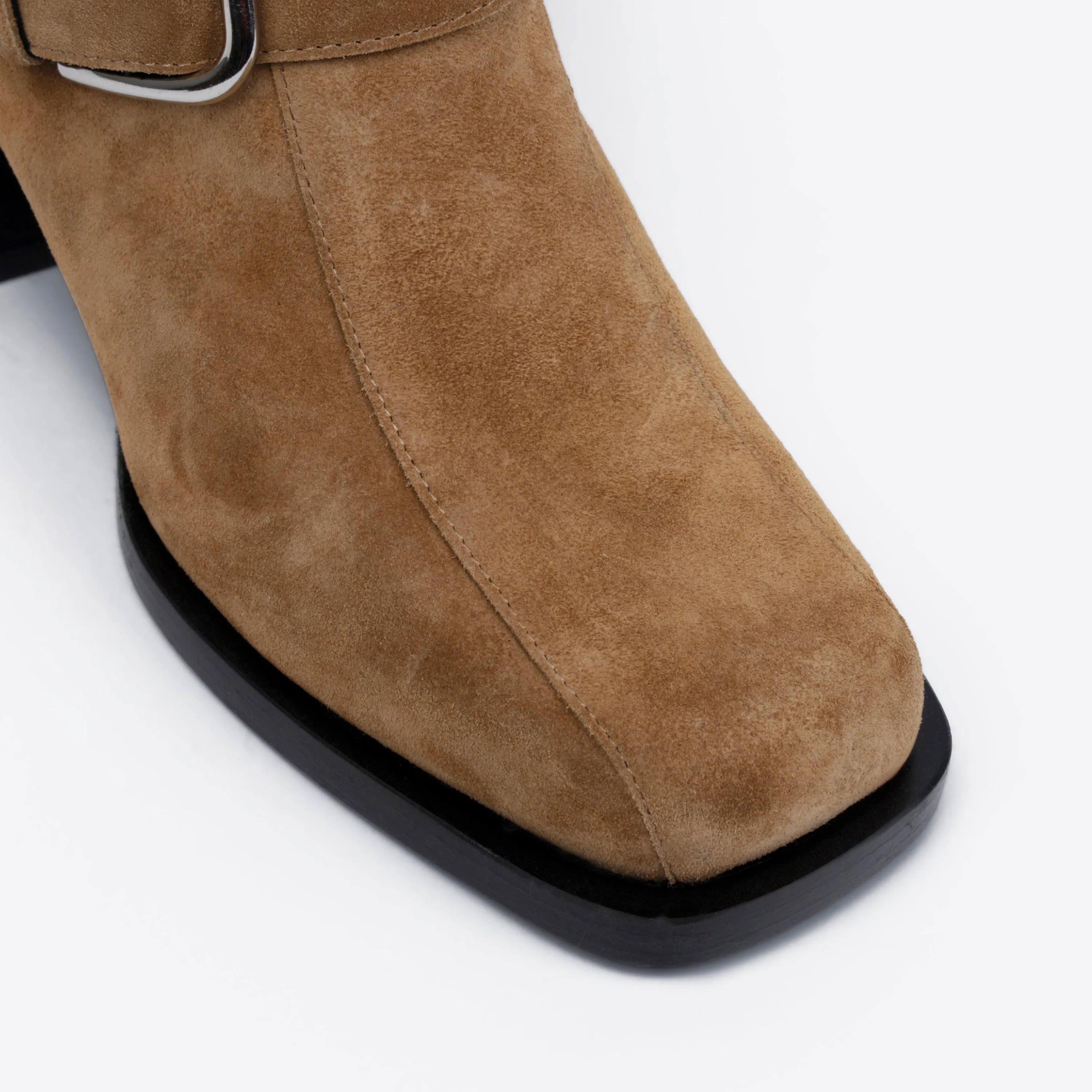 Janis Boot Biscotti Suede