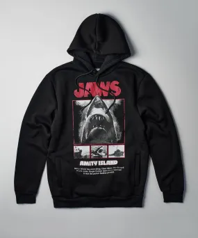 Jaws Amity Island Hoodie - Black