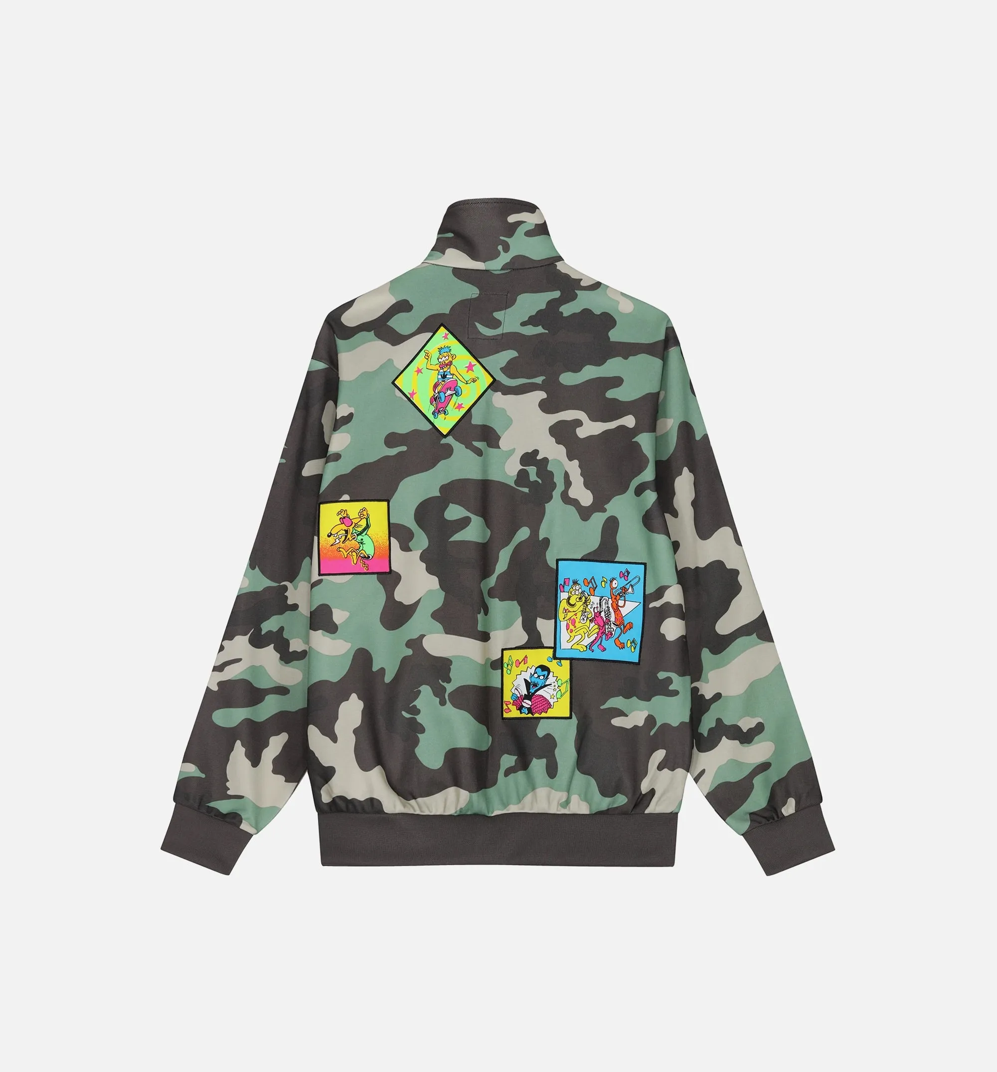 Jeremy Scott Track Jacket Mens Jacket - Multi