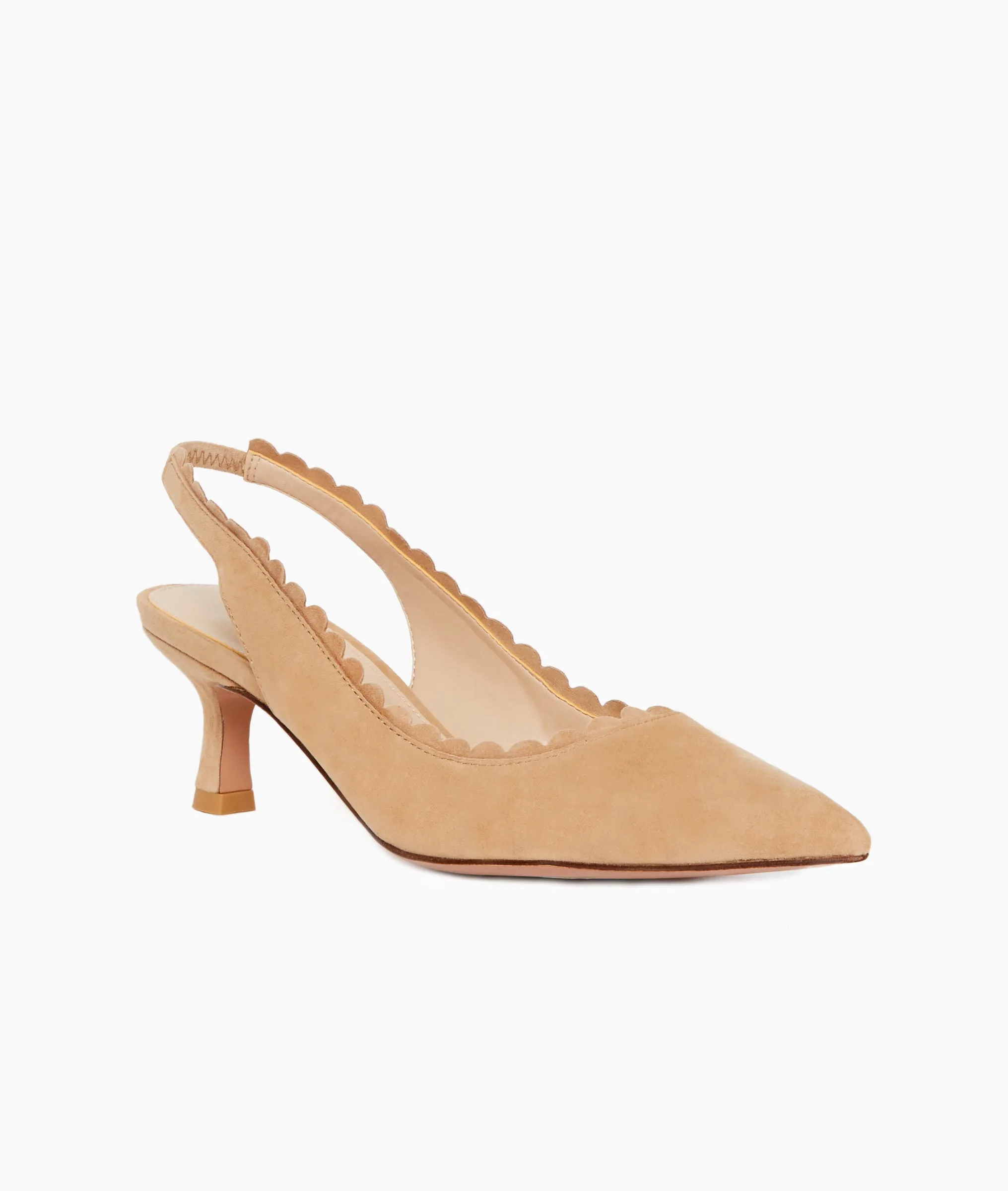 Kelsa Low Heel - Latte