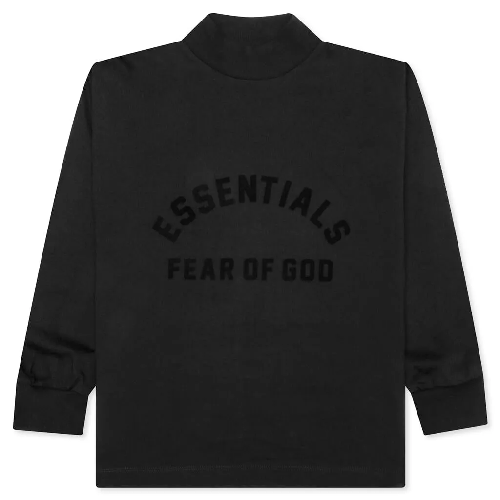 Kid's L/S Tee - Jet Black