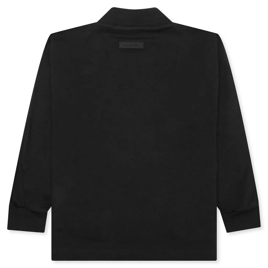 Kid's L/S Tee - Jet Black