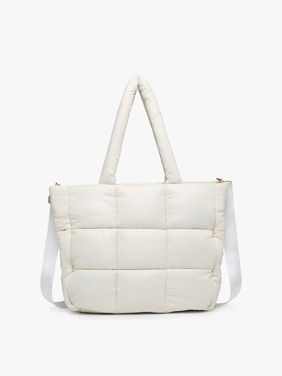 Kiersten Vegan Puffer Hobo