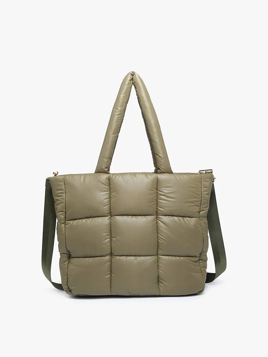 Kiersten Vegan Puffer Hobo