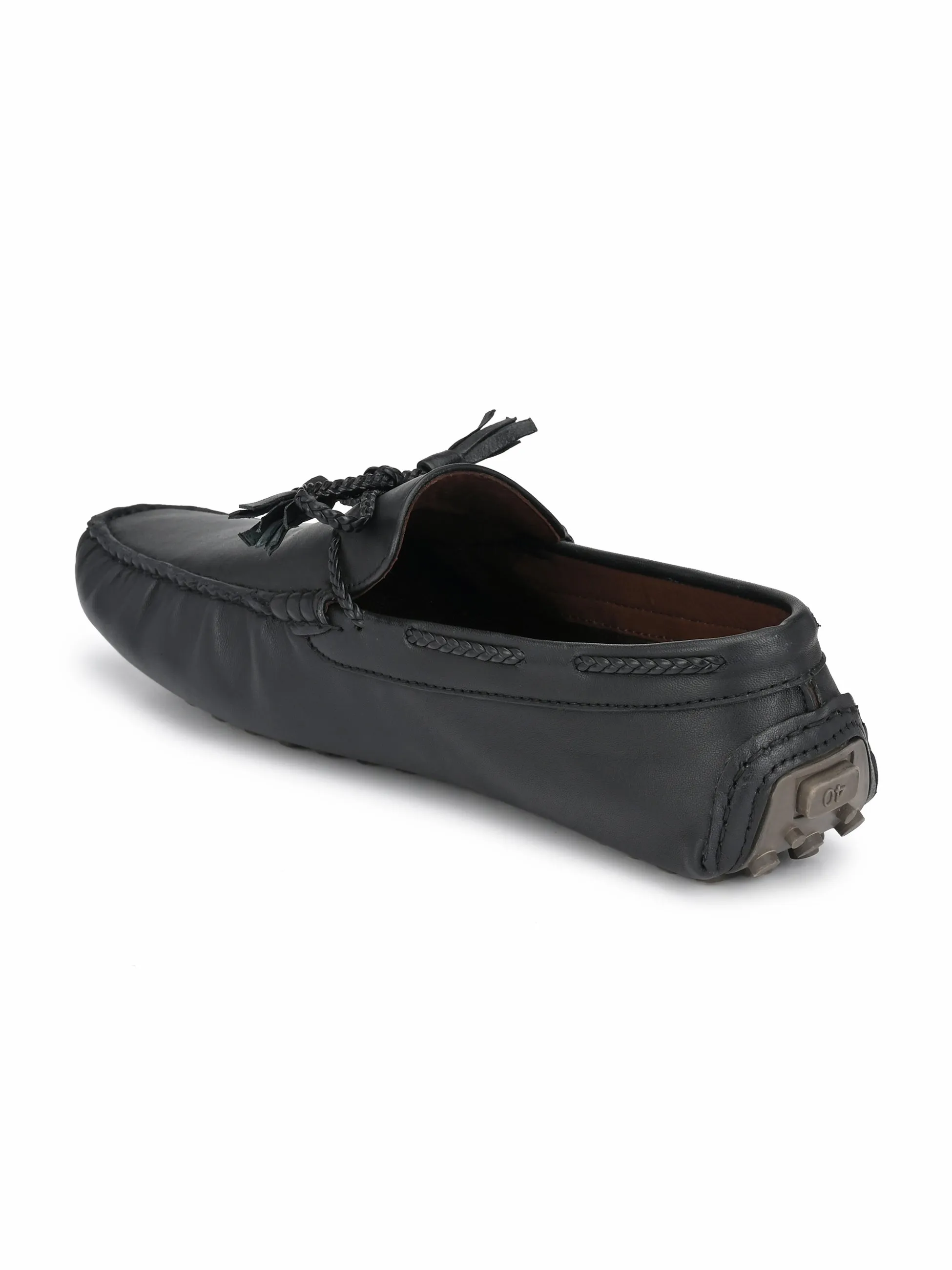 Klap Black Driving Loafers