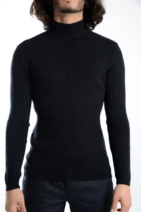 Leeds Slim Fit Mockneck Euro Sweater