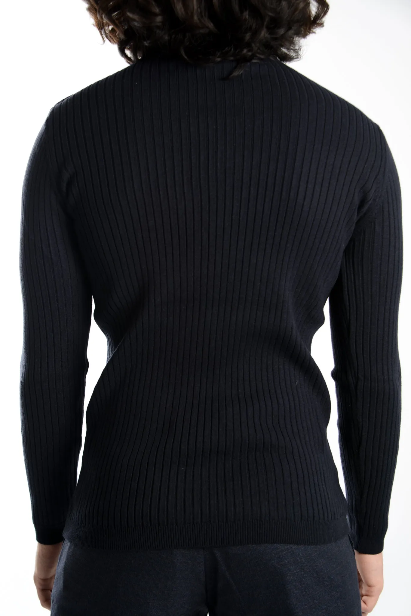 Leeds Slim Fit Mockneck Euro Sweater