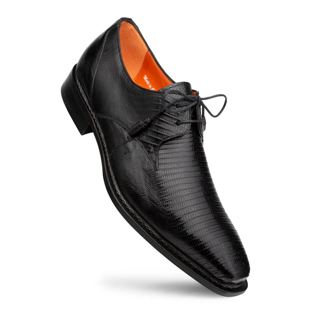 Lizard Plain Toe Derby